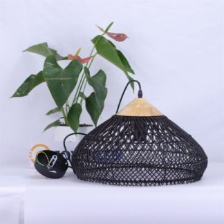 Kabinamas šviestuvas RT3 Black Rattan